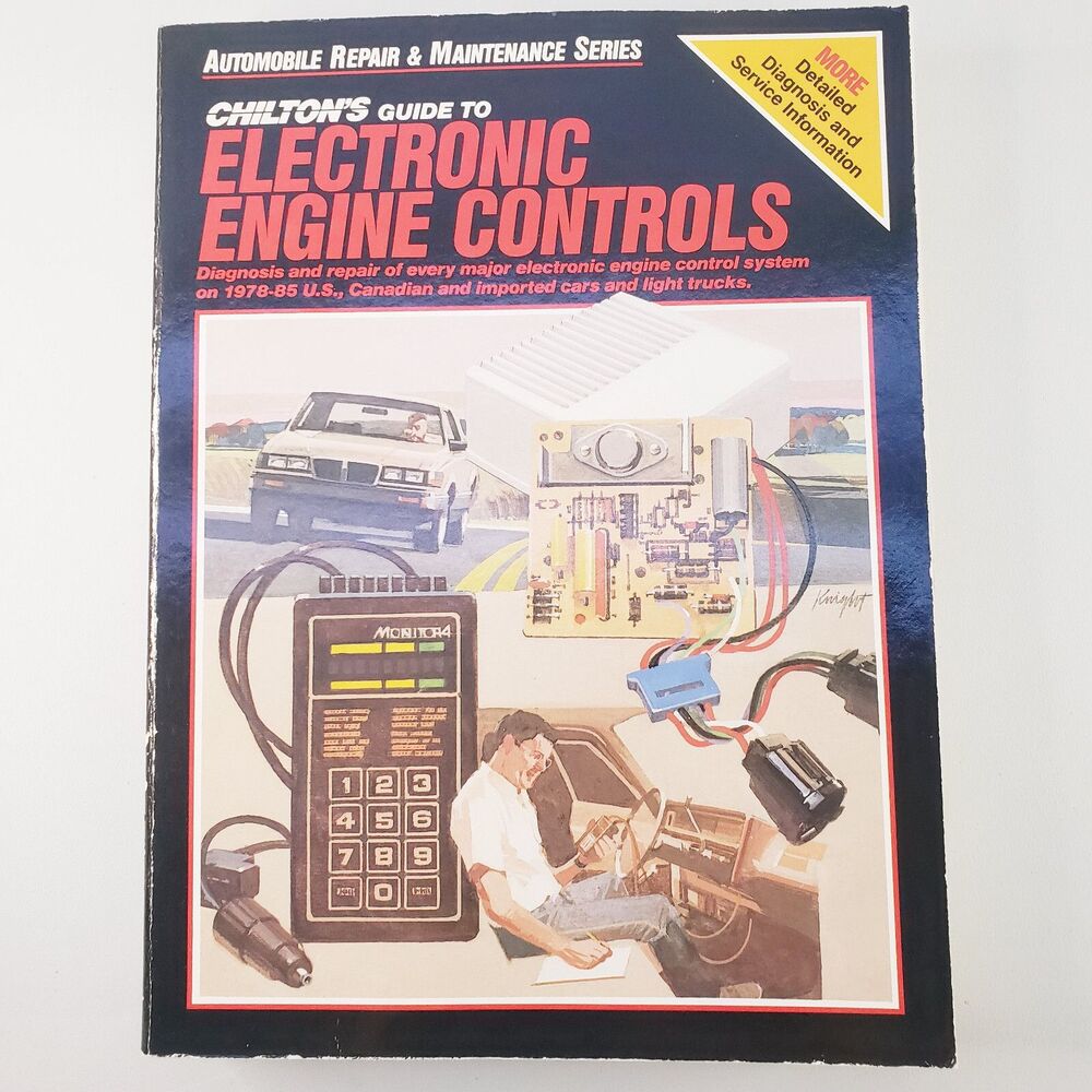Chilton's Electronic Engine Control 7535 Vehicle Repair 1978-85 US Canada Import